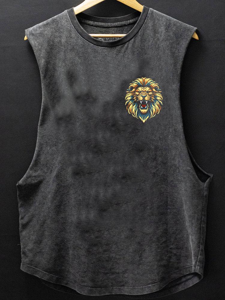 LION HEAD BOTTOM COTTON TANK