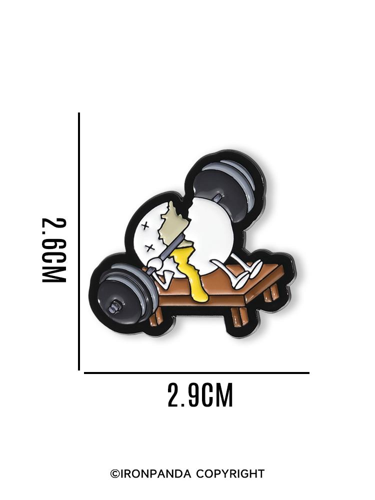 IronPanda Smashed Egg Lifting Pin