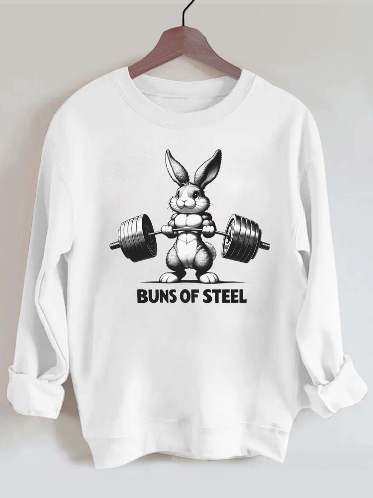 Buns of Steel Gym Sweatshirt