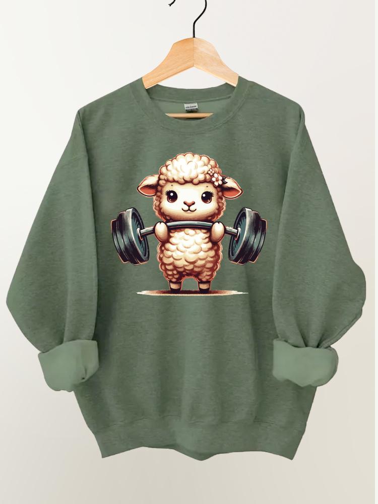 Sheep Gym Sweatshirt