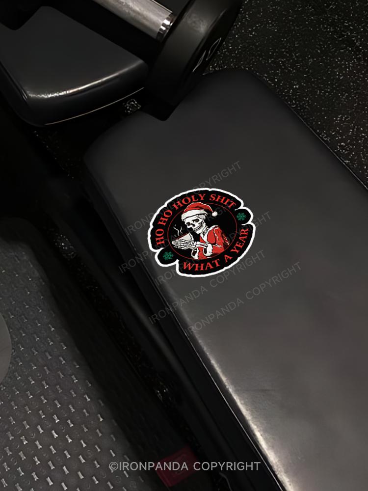 IronPanda ho ho holy shit what a year Sticker