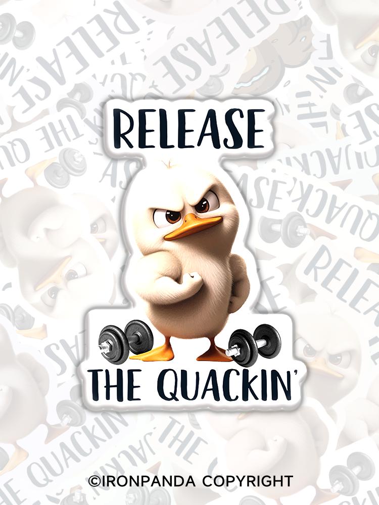 IronPanda DUCK YOU MOTHERDUCKER Fridge Magnet