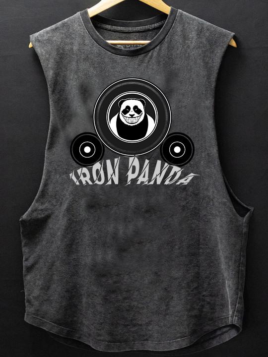 Ironpanda Fitness SCOOP BOTTOM COTTON TANK