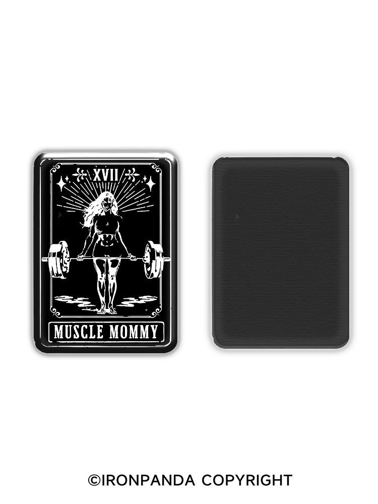 IronPanda Tarot Card Muscle Mom  Fridge Magnet