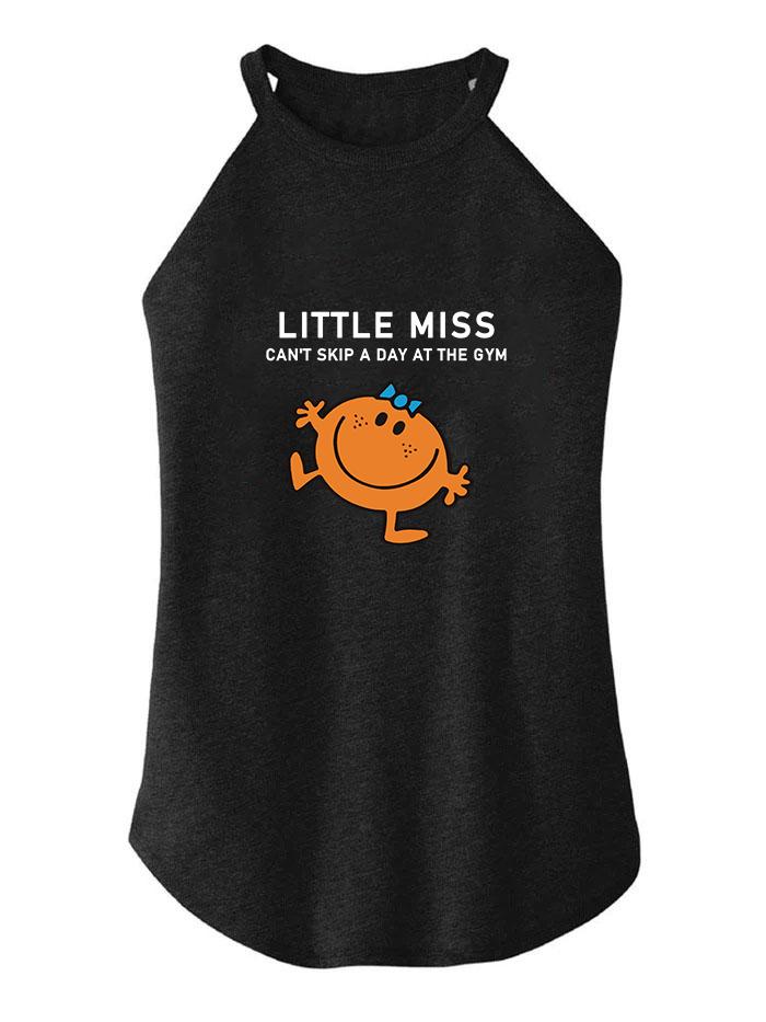 CAN'T SKIP A DAY AT GYM TRI ROCKER COTTON TANK