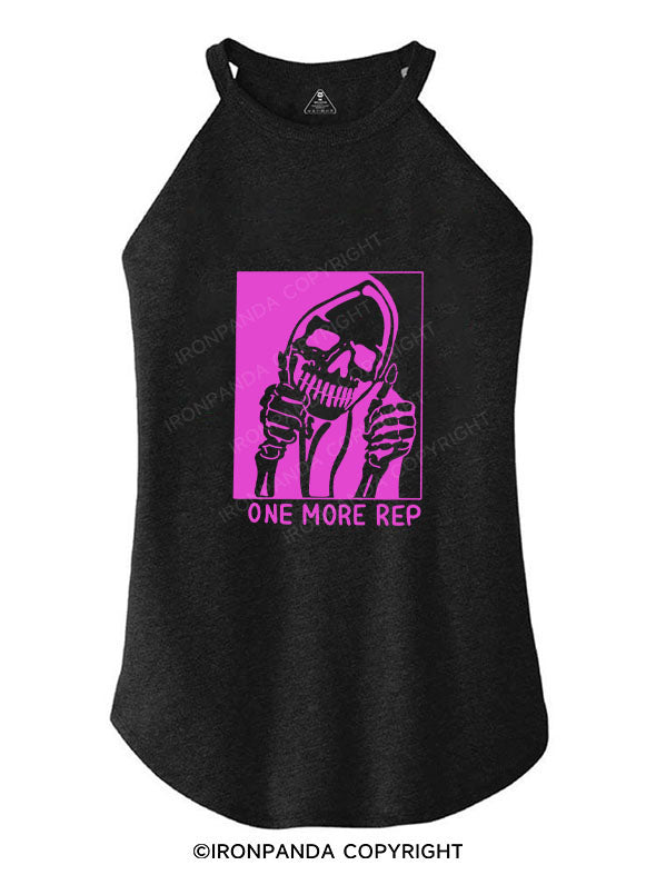 ONE MORE REP TRI ROCKER COTTON TANK