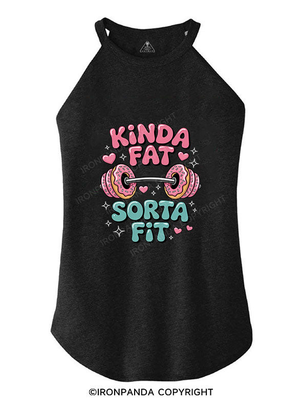 KINDA FAT SORTA FIT TRI ROCKER COTTON TANK