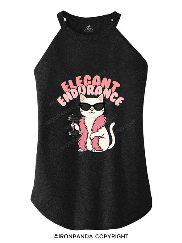 ELEGANT ENDURANCE ROCKER COTTON TANK