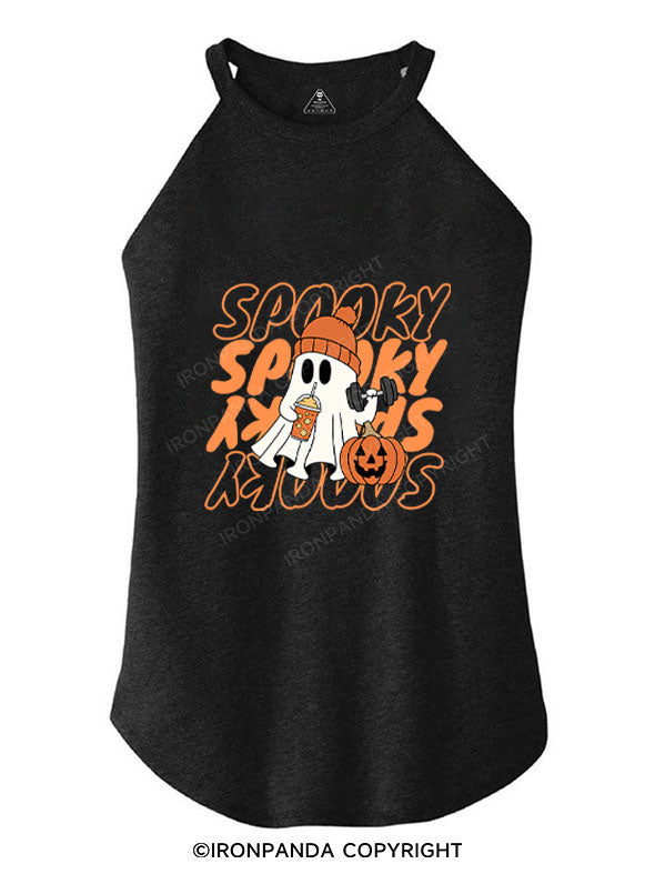 SPOOKY TRI ROCKER COTTON TANK