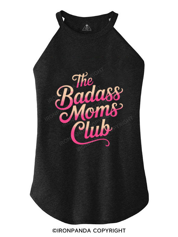 THE BADASS MOMS CLUB TRI ROCKER COTTON TANK