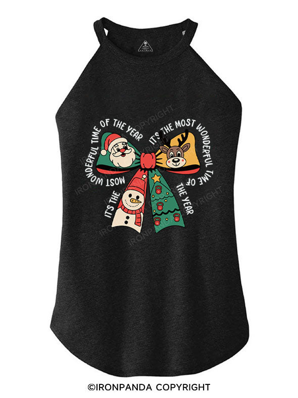IT'S THE MOST WONDERFUL TIME OF THE YEAR ROCKER COTTON TANK