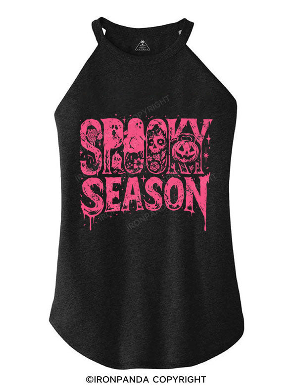 spooky season TRI ROCKER COTTON TANK