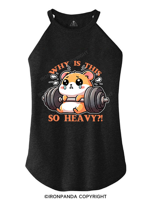 WHY IS THIS SO HEAVY？！ TRI ROCKER COTTON TANK