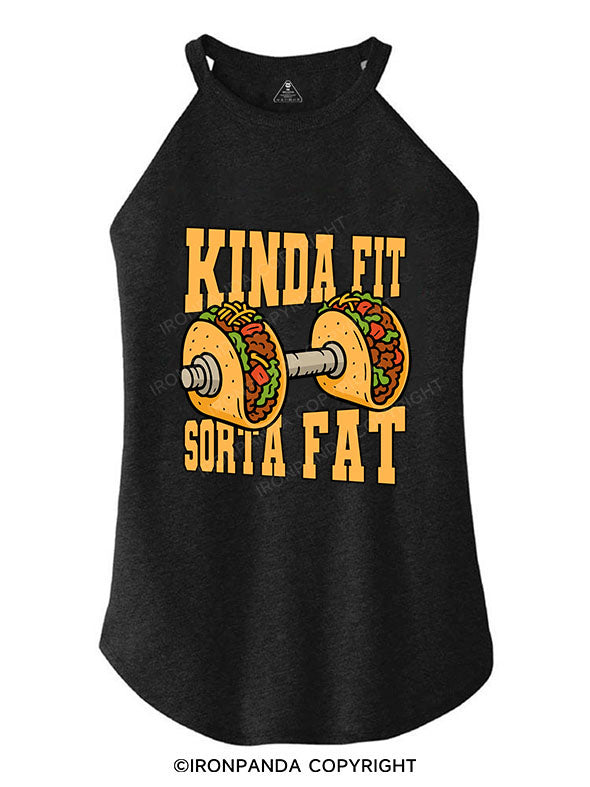 KINDA FIT SORTA FAT ROCKER COTTON TANK