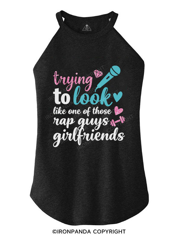 trying to look like one of those rap guys girlfriends ROCKER COTTON TANK