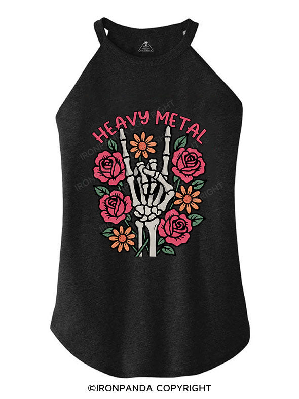 HEAVY METAL TRI ROCKER COTTON TANK