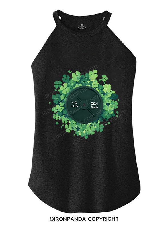 LUCK & LIFT TRI ROCKER COTTON TANK