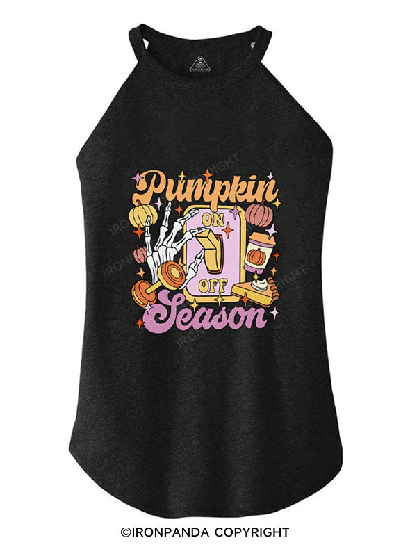PUMPKIN SEASON TRI ROCKER COTTON TANK