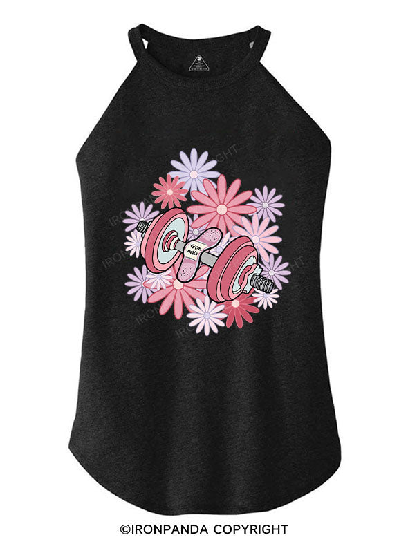 GYM HEALS TRI ROCKER COTTON TANK