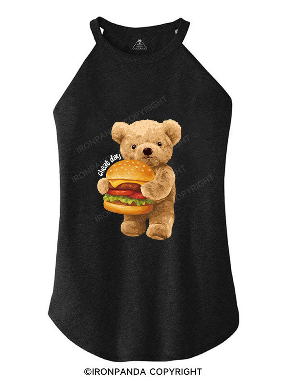 CHEAT DAY TRI ROCKER COTTON TANK