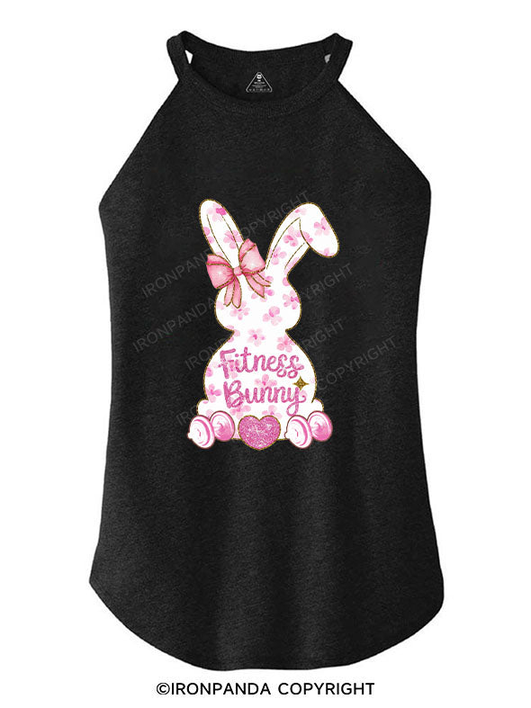 FITNESS BUNNY TRI ROCKER COTTON TANK