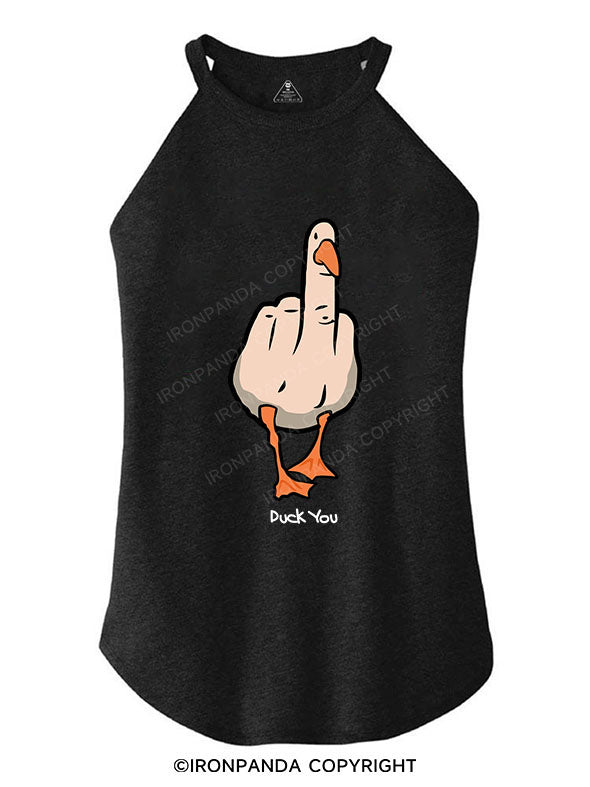 DUCK YOU TRI ROCKER COTTON TANK