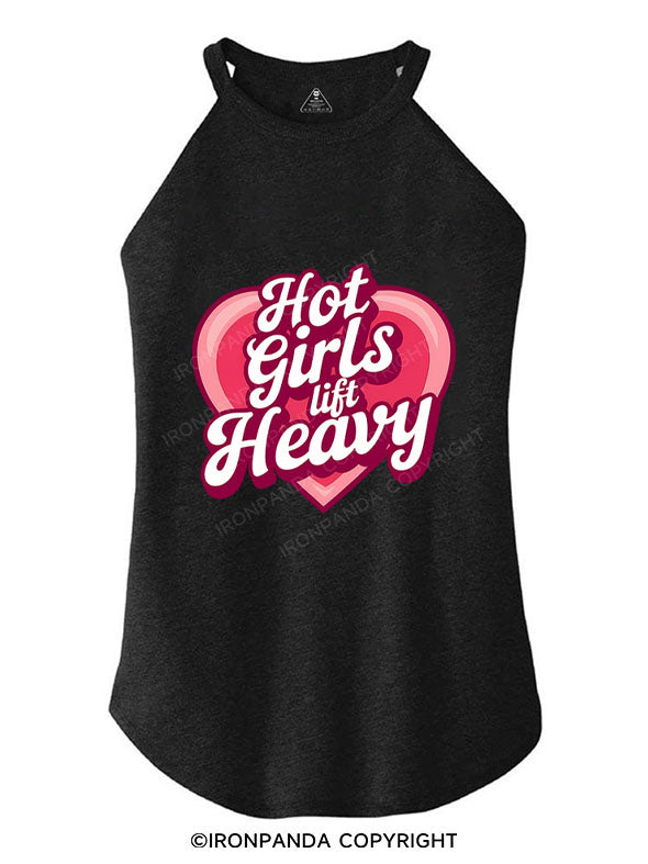 HOT GIRLS LIFT HEAVY ROCKER COTTON TANK