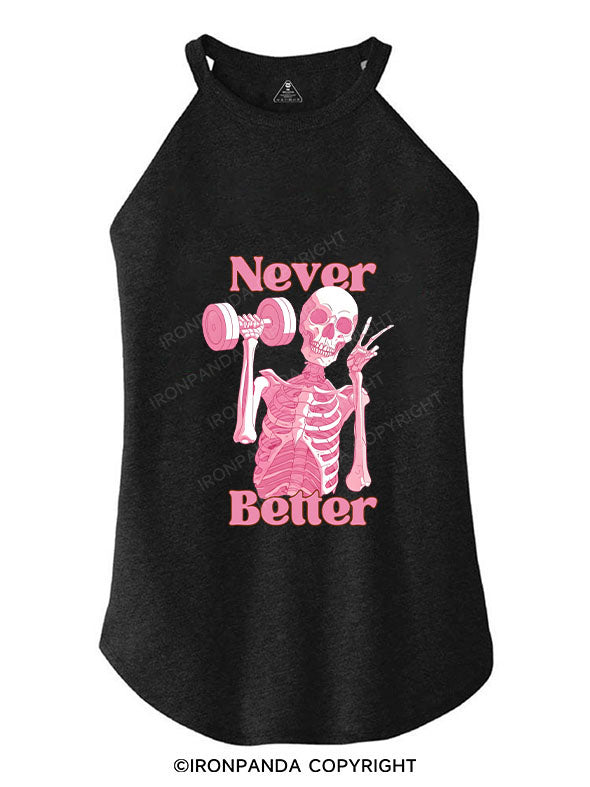 NEVER BETTER TRI ROCKER COTTON TANK