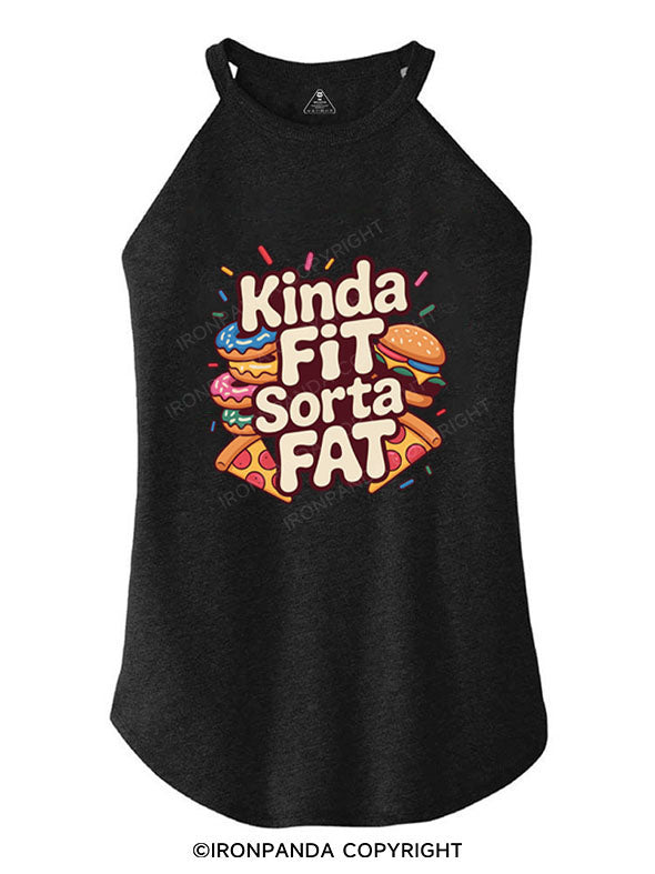KINDA FIT SORTA FAT TRI ROCKER COTTON TANK