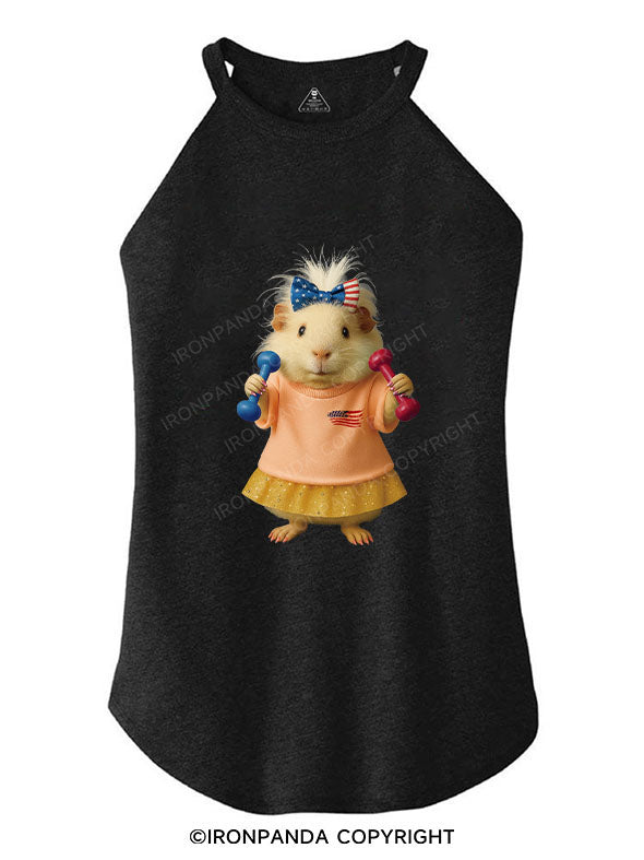 FREEDOM GAINS TRI ROCKER COTTON TANK