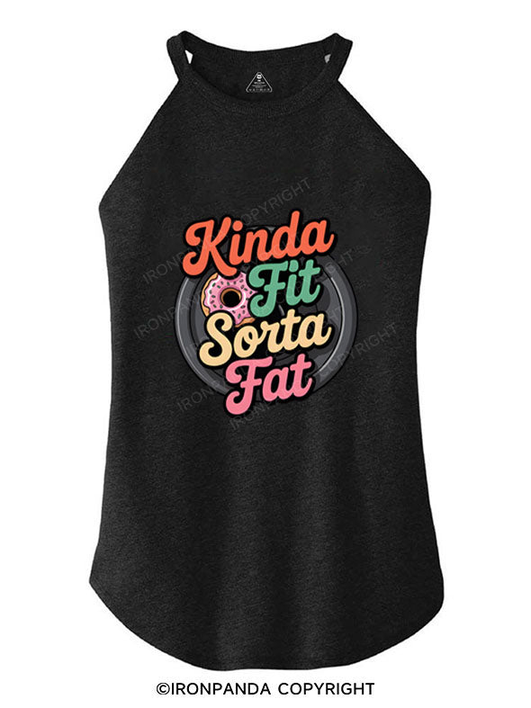 KINDA FIT SORTA FAT TRI ROCKER COTTON TANK