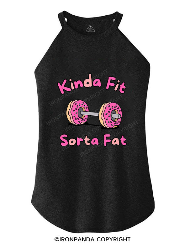 KINDA FIT SORTA FAT TRI ROCKER COTTON TANK
