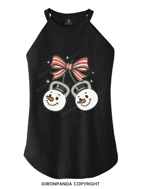 JOLLY SNOWMAN STRENGTH ROCKER COTTON TANK