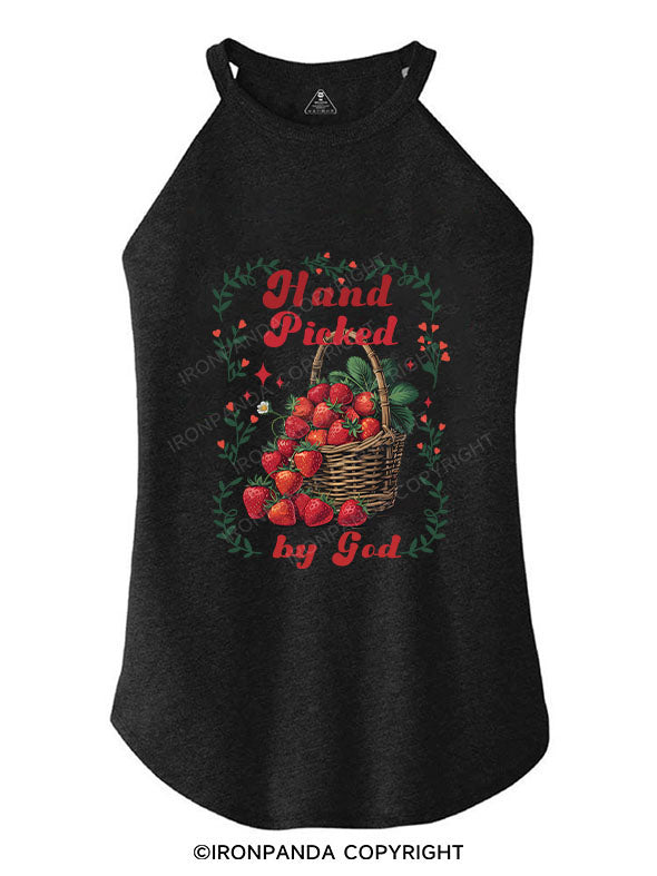 HAND PICKED BY GOD TRI ROCKER COTTON TANK