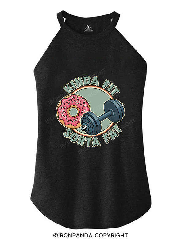 KINDA FIT SORTA FAT TRI ROCKER COTTON TANK
