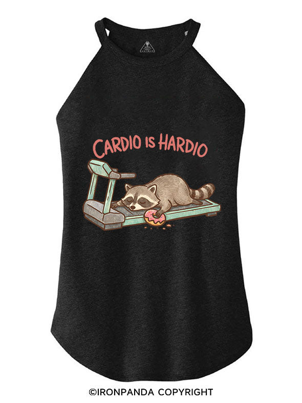 CARDIO IS HARDIO ROCKER COTTON TANK