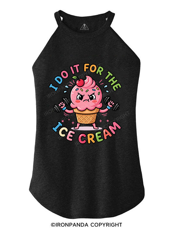 I DO IT FOR THE ICE CREAM ROCKER COTTON TANK
