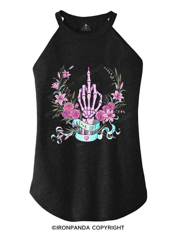 fuck off ROCKER COTTON TANK