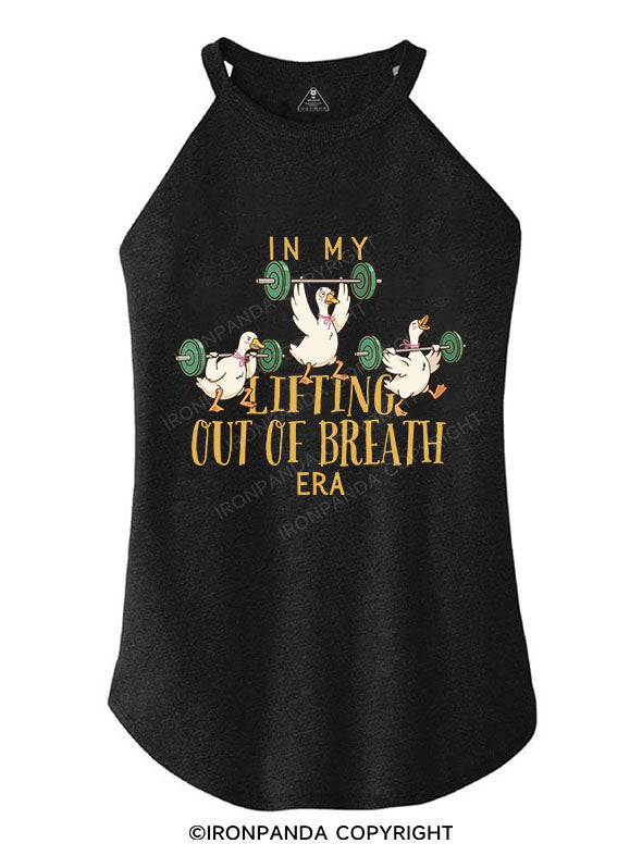 IN MY LIFTING OUT OF BREATH ERA ROCKER COTTON TANK