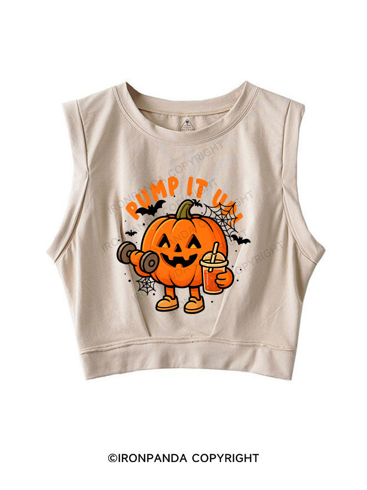 Pump It Up! SLEEVELESS CROP TOPS