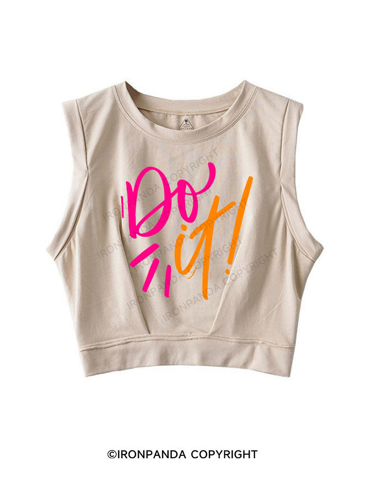 DO IT! SLEEVELESS CROP TOPS