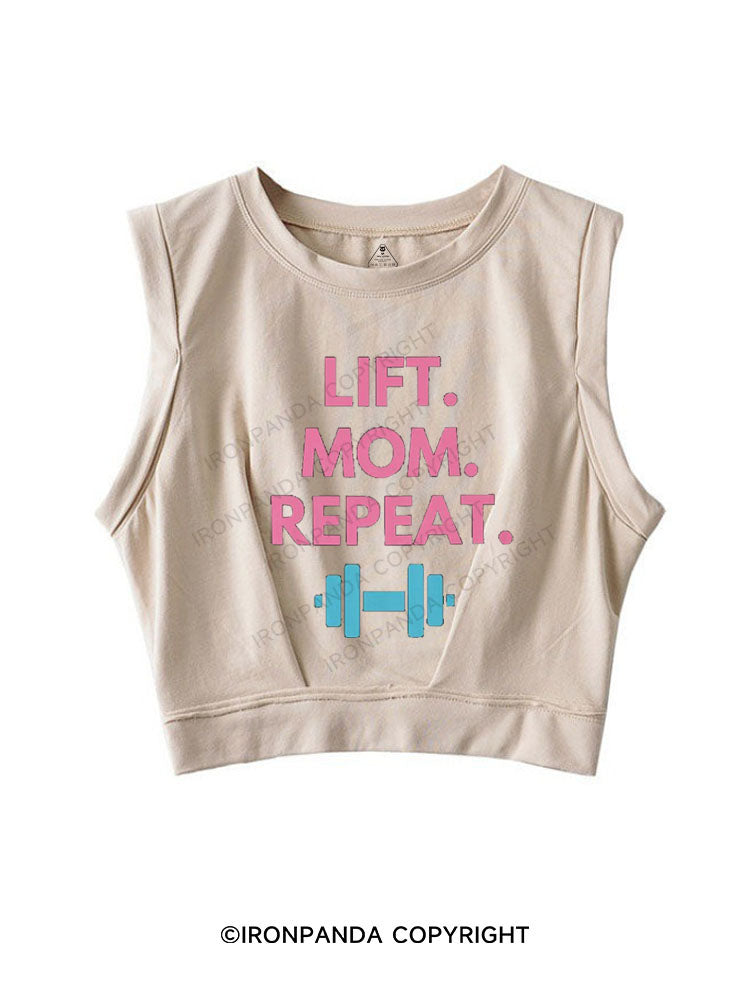 LIFT MOM REPEAT SLEEVELESS CROP TOPS