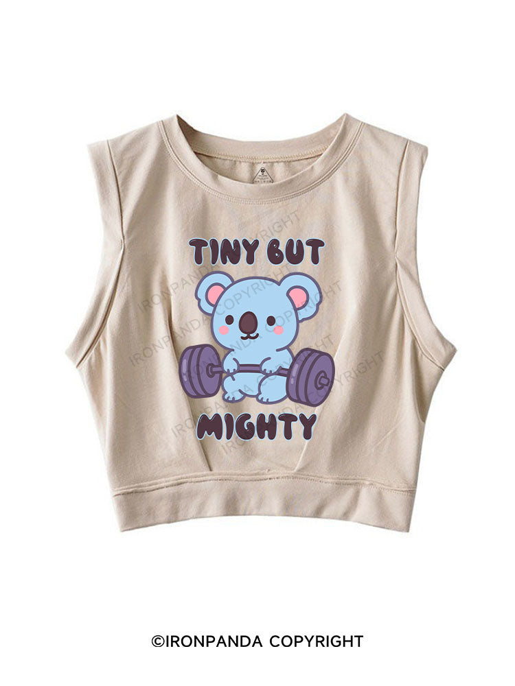 TINY BUT MIGHTY SLEEVELESS CROP TOPS