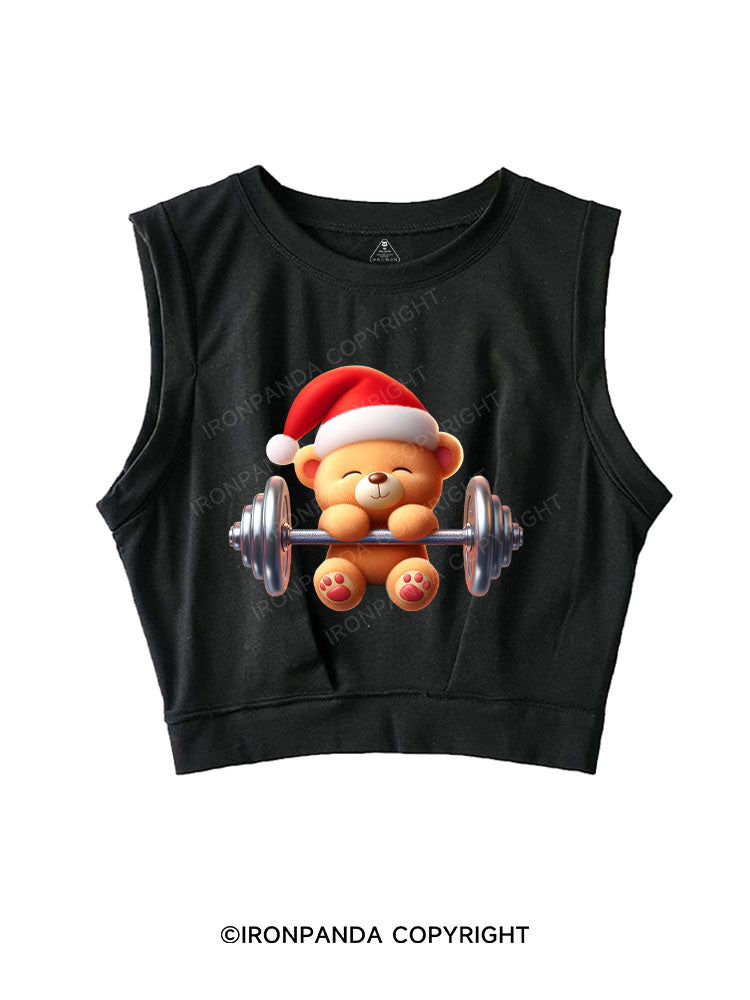 Holiday Hustle SLEEVELESS CROP TOPS