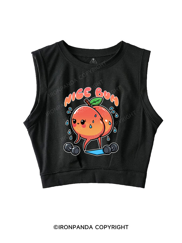 NICE BUM SLEEVELESS CROP TOPS