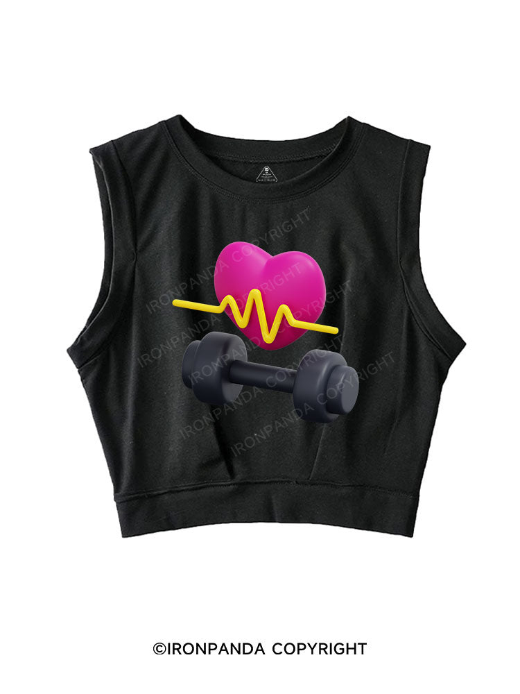 RHYTHM STRENGTH SLEEVELESS CROP TOPS