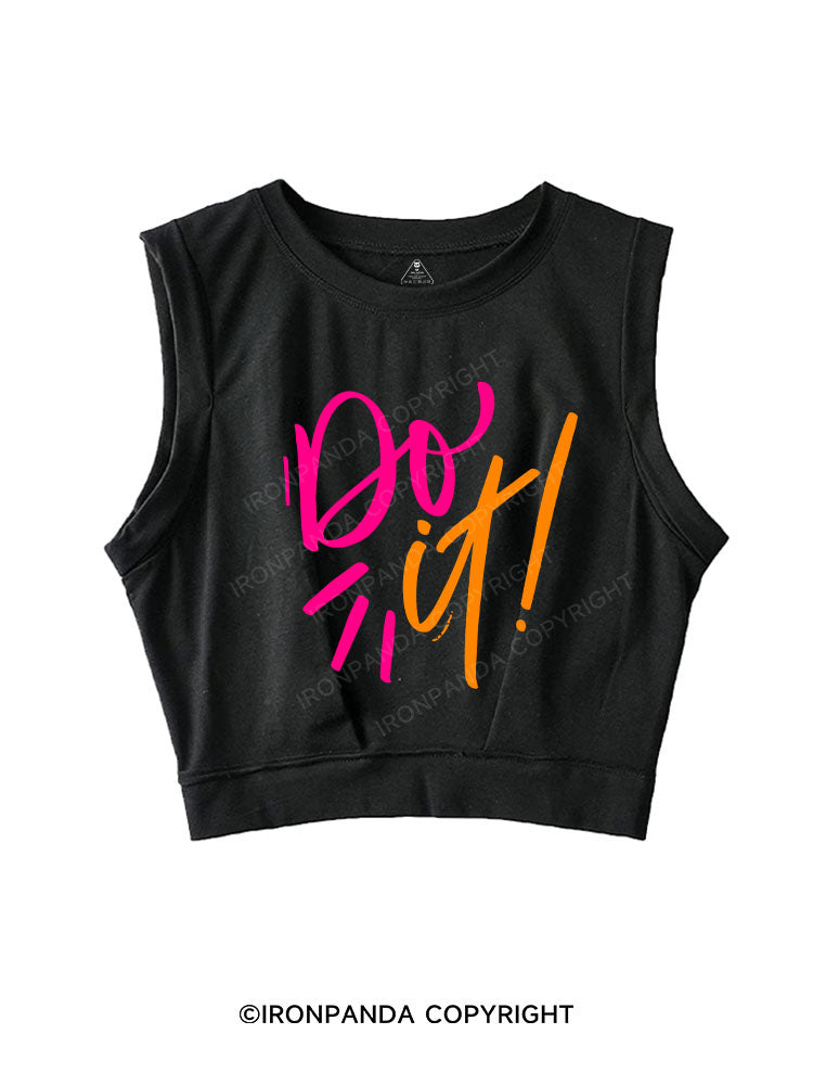 DO IT! SLEEVELESS CROP TOPS