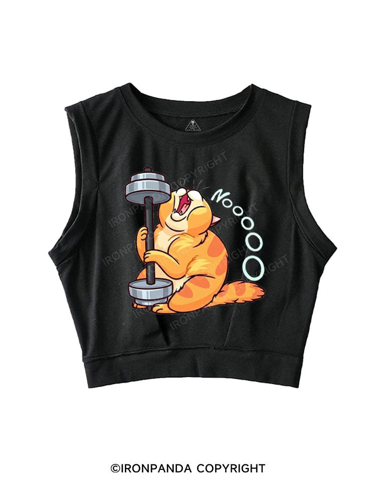 NoooOO SLEEVELESS CROP TOPS