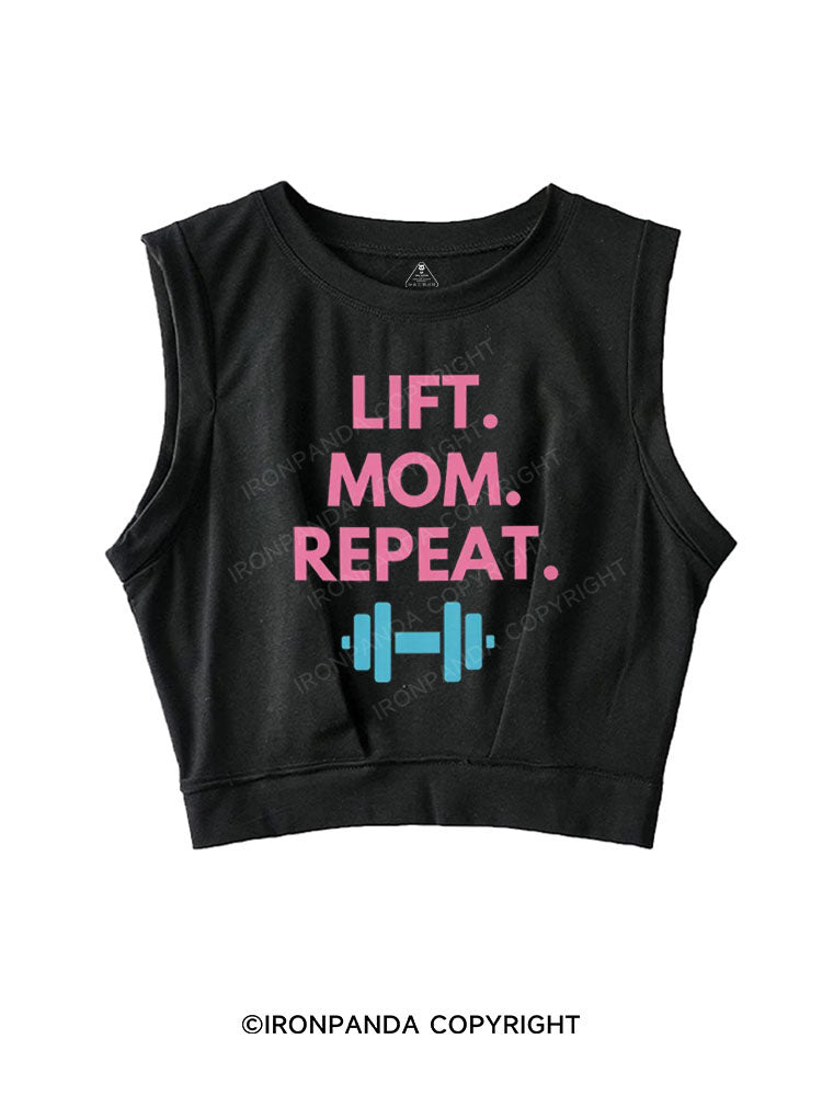 LIFT MOM REPEAT SLEEVELESS CROP TOPS