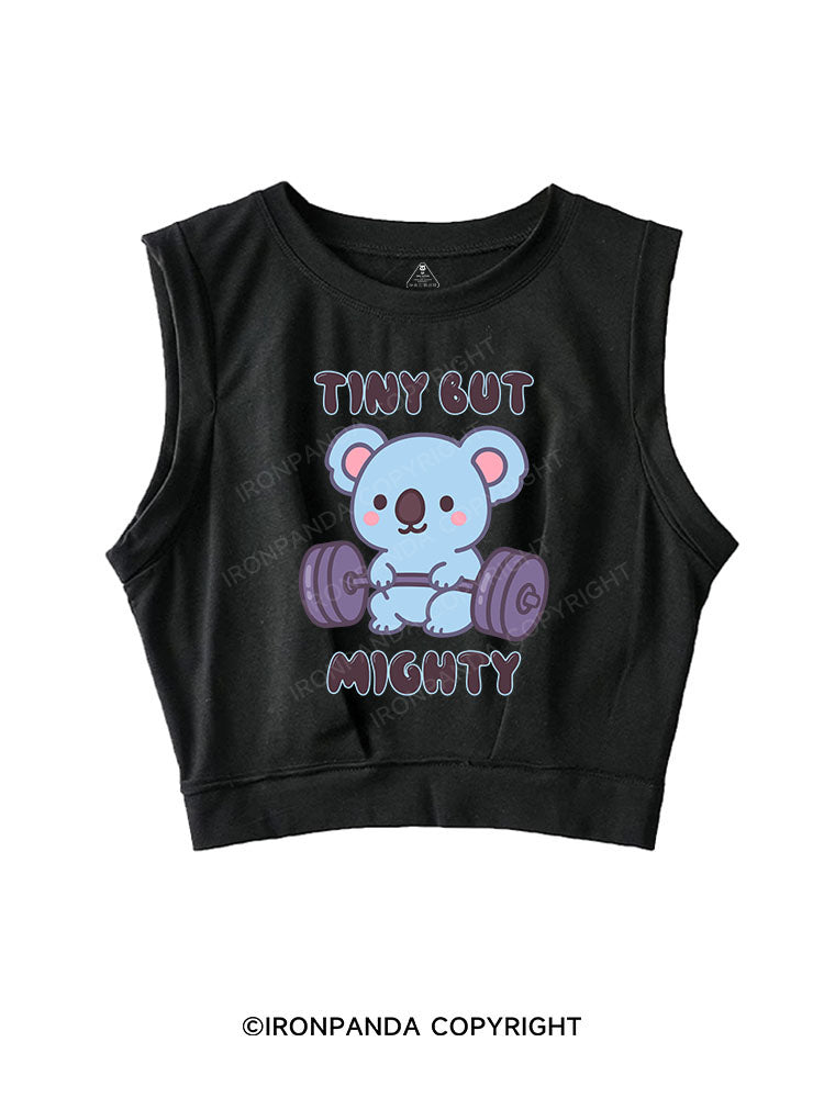 TINY BUT MIGHTY SLEEVELESS CROP TOPS